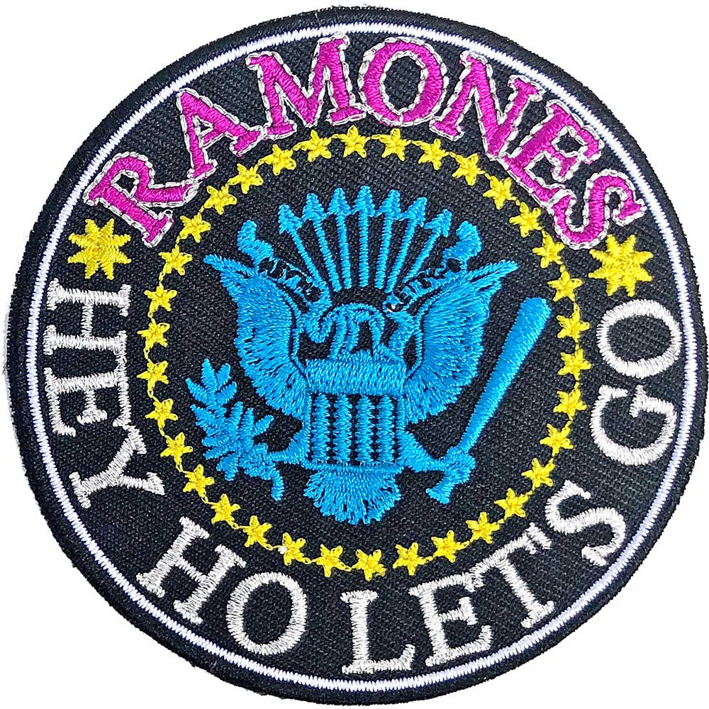 Ramones Standard Patch: Hey Ho Let's Go V. 2 Standaard patch