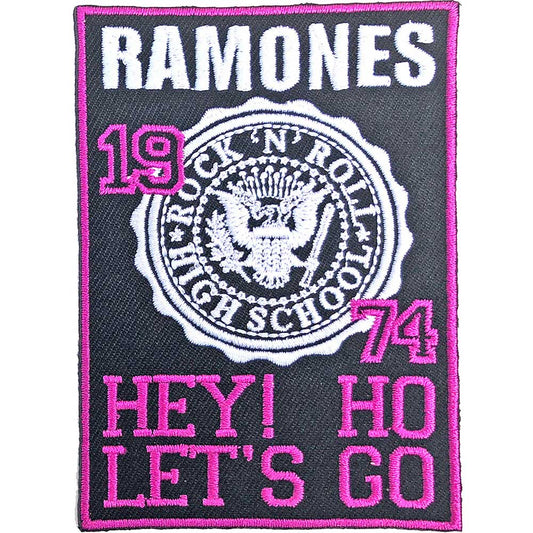 Ramones Standard Patch: High School Standaard patch