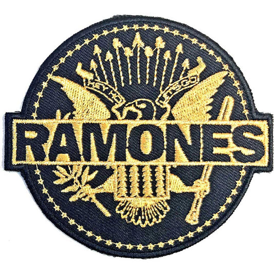 Ramones Standard Patch: Gold Seal Standaard patch