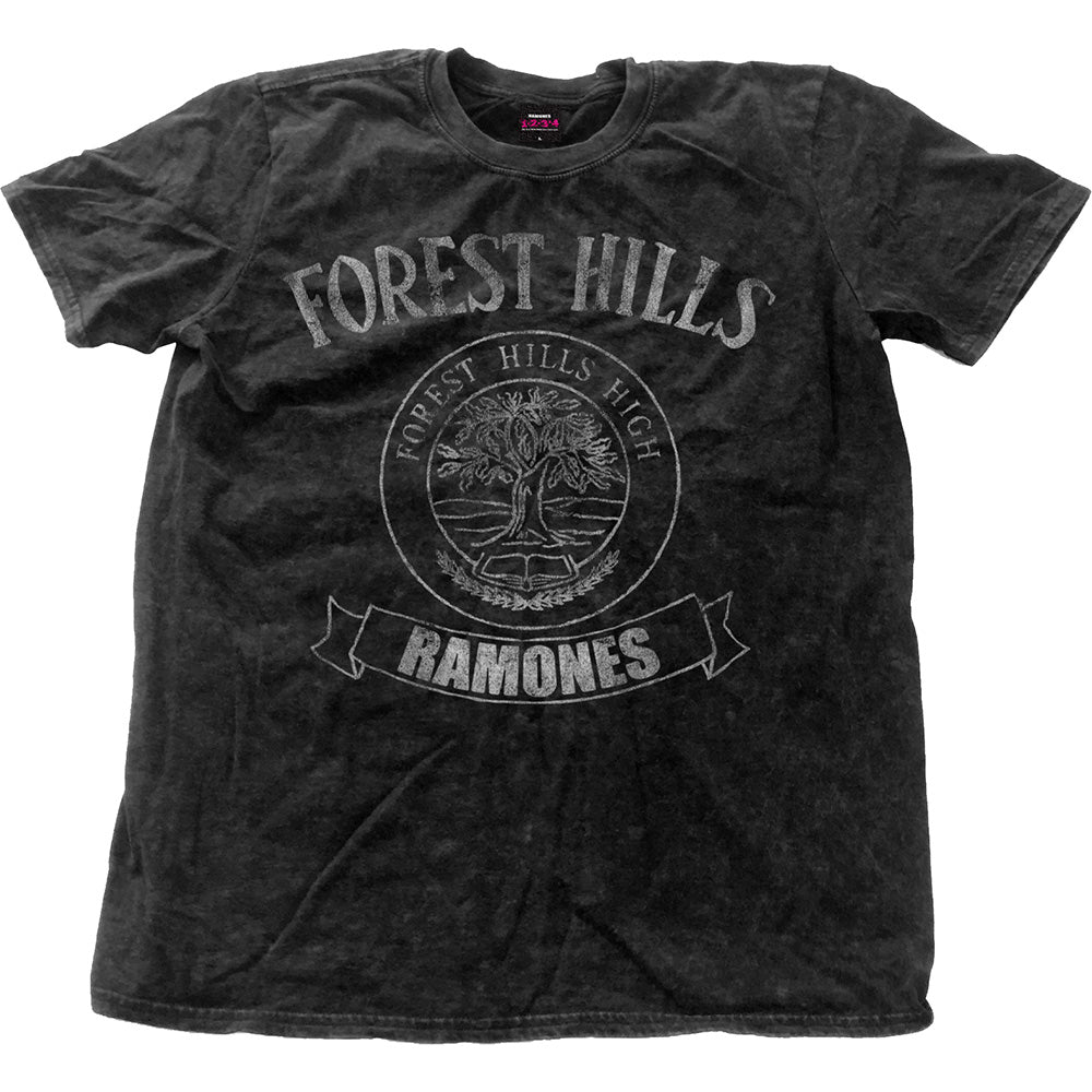 Ramones Unisex T-Shirt: Forest Hills Vintage (Wash Collection) T-Shirt