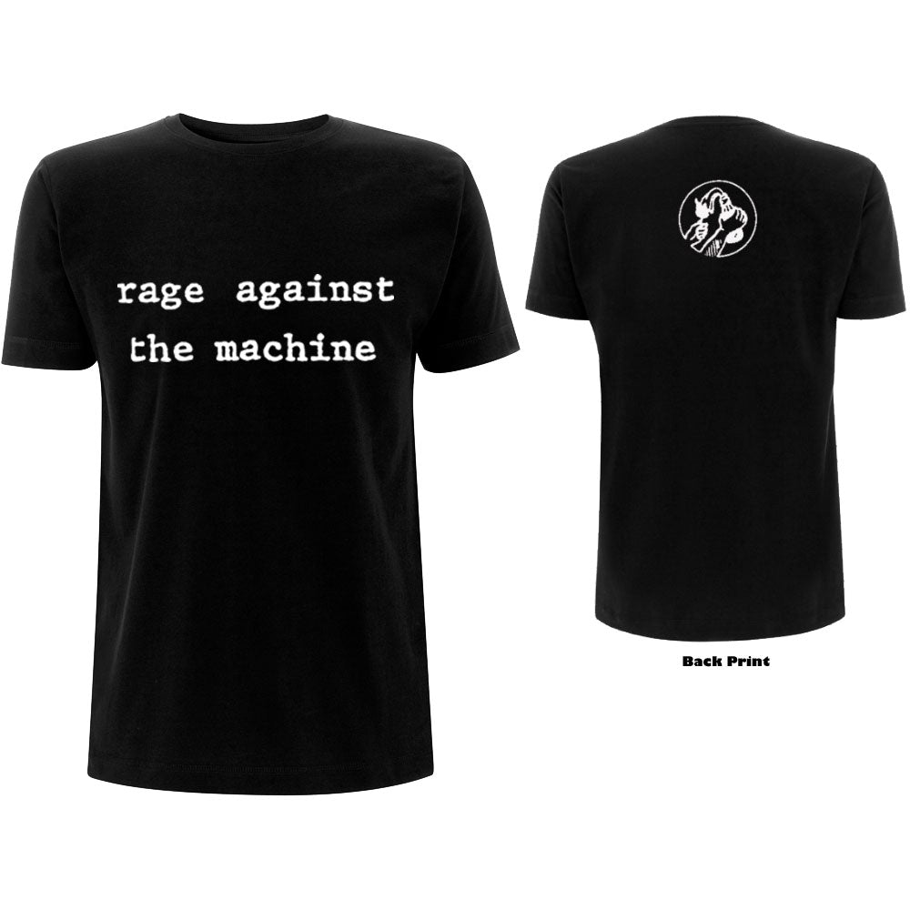Rage Against The Machine Unisex T-Shirt: Molotov (Back Print) T-Shirt