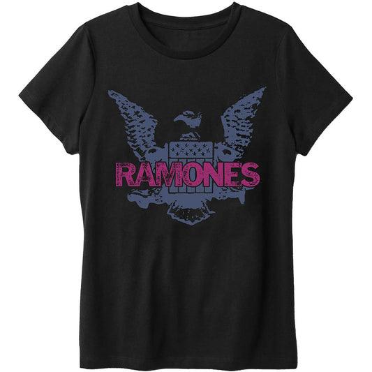 Ramones Unisex T-Shirt: Purple Eagle T-Shirt