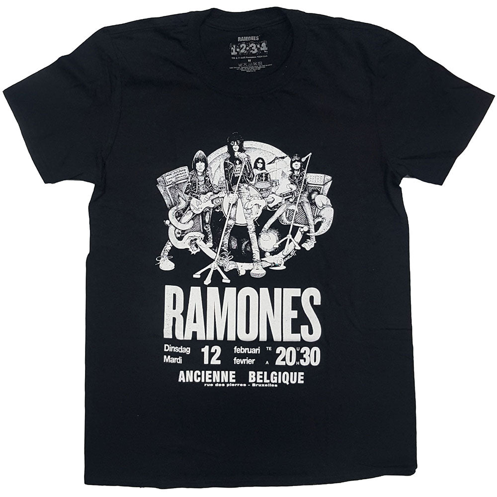 Ramones Unisex T-Shirt: Belgique T-Shirt