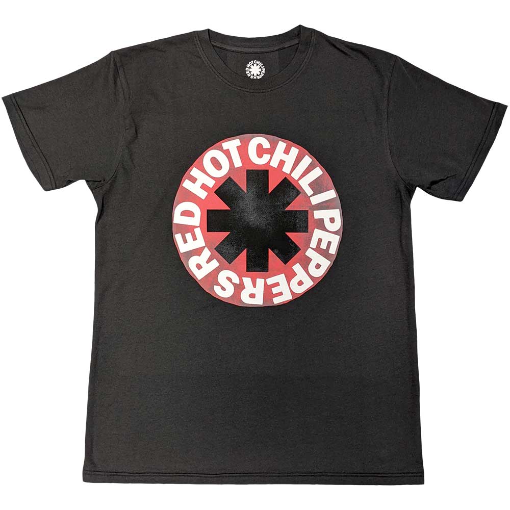 Red Hot Chili Peppers Unisex T-Shirt: Red Circle Asterisk (Eco-Friendly) T-Shirt