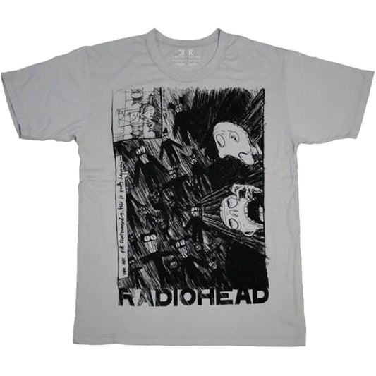 Radiohead Unisex T-Shirt: Scribble T-Shirt