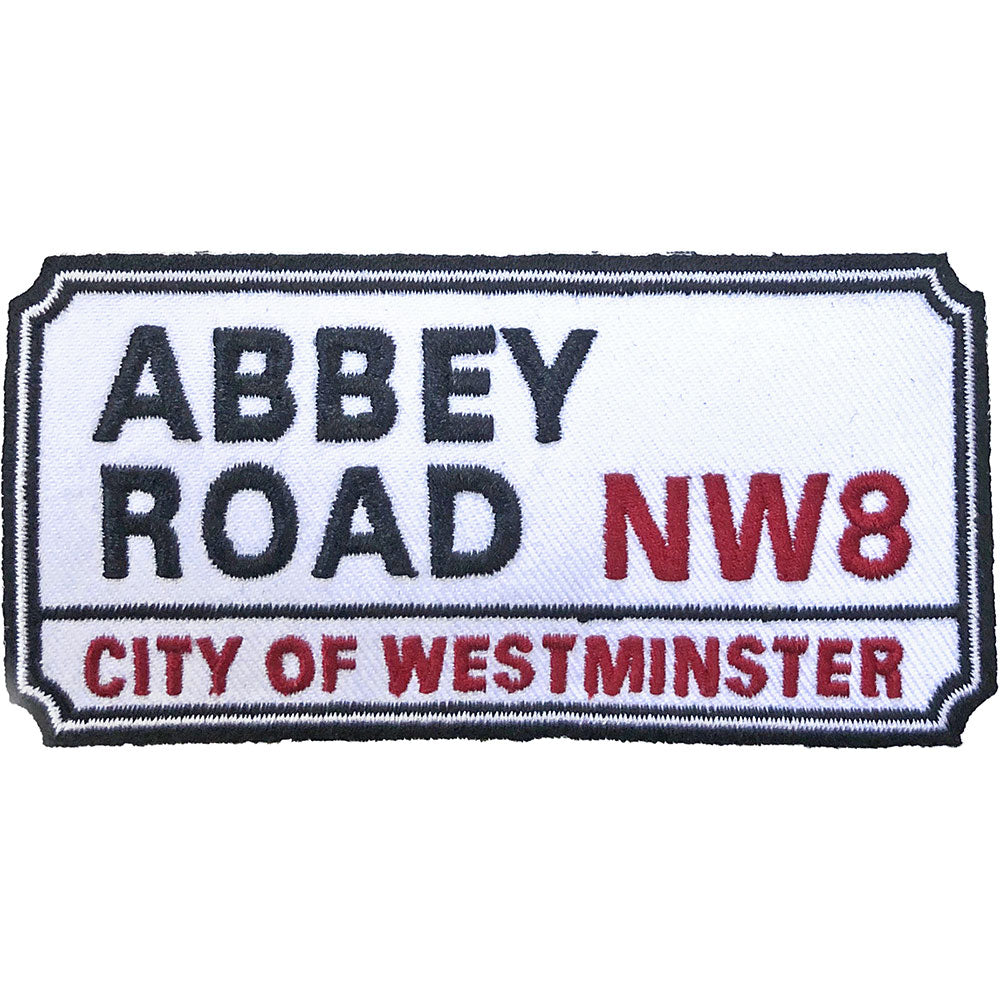 Road Sign Standard Patch: Abbey Road, NW London Sign Standaard patch