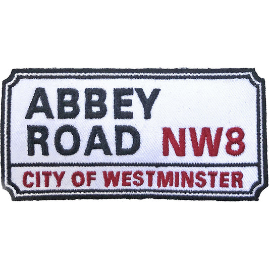 Road Sign Standard Patch: Abbey Road, NW London Sign Standaard patch