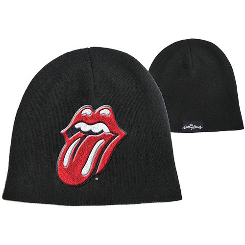 The Rolling Stones Unisex Beanie Hat: Classic Tongue Muts