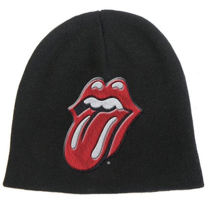 The Rolling Stones Unisex Beanie Hat: Classic Tongue Muts