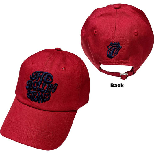 The Rolling Stones Unisex Baseball Cap: Vintage 70s Logo Baseballpet