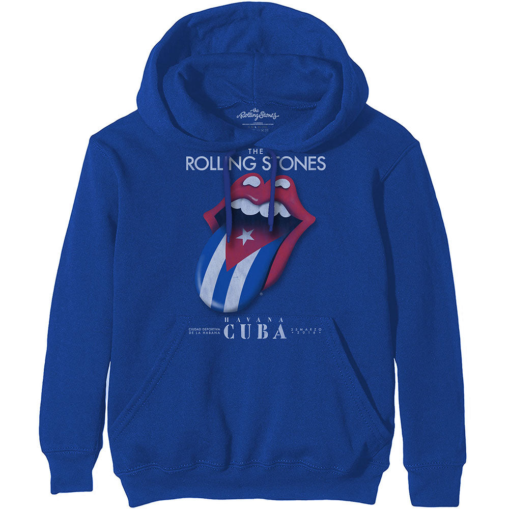 The Rolling Stones Unisex Pullover Hoodie: Havana Cuba Trui met capuchon