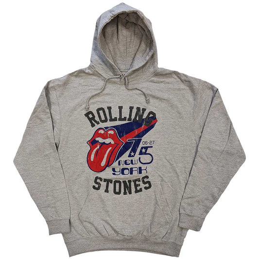 The Rolling Stones Unisex Pullover Hoodie: New York '75 Trui met capuchon