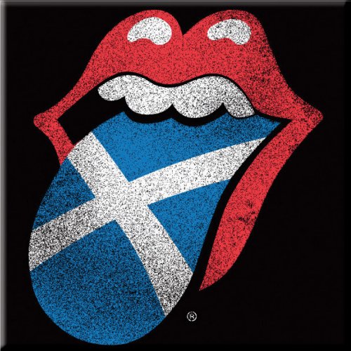 The Rolling Stones Fridge Magnet: Tongue Scotland Koelkastmagneet