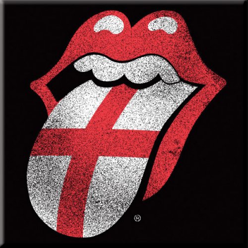 The Rolling Stones Fridge Magnet: Tongue England Koelkastmagneet