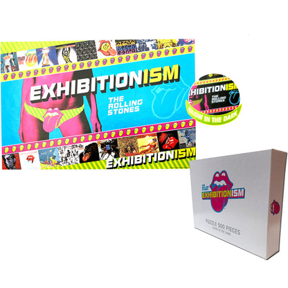 The Rolling Stones 500 Piece Puzzle: Exhibitionism Glow In The Dark 500 Piece Puzzle