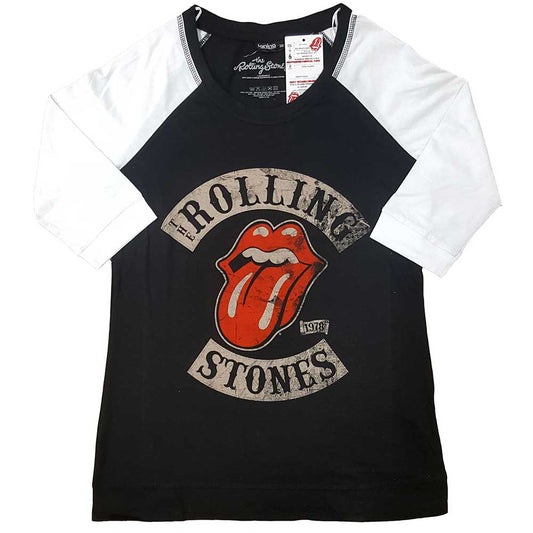 The Rolling Stones Ladies Raglan T-Shirt: Tour 78 Raglan T-Shirt