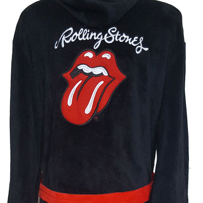 The Rolling Stones Unisex Bathrobe: Classic Tongue (Small - Medium) Bathrobe