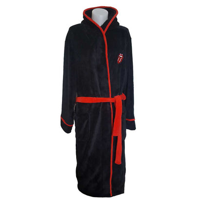 The Rolling Stones Unisex Bathrobe: Classic Tongue (Small - Medium) Bathrobe