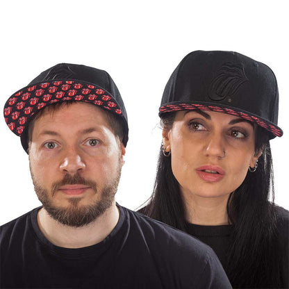 The Rolling Stones Unisex Snapback Cap: Classic Tongue Snapback-pet
