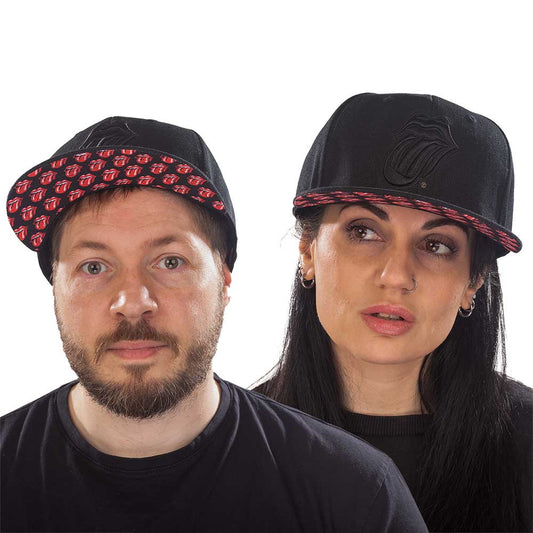 The Rolling Stones Unisex Snapback Cap: Classic Tongue Snapback-pet