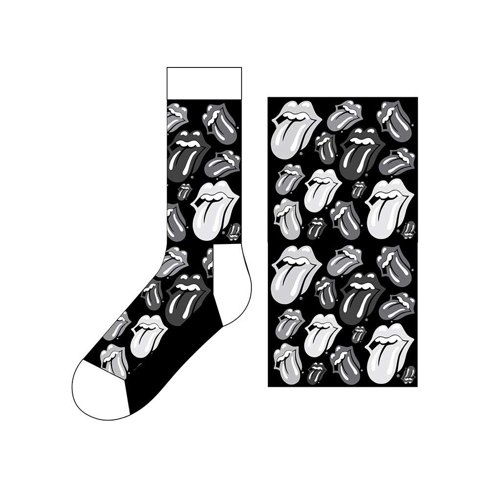 The Rolling Stones Unisex Ankle Socks: Classic Tongue (UK Size 7 - 11) Enkelsokken