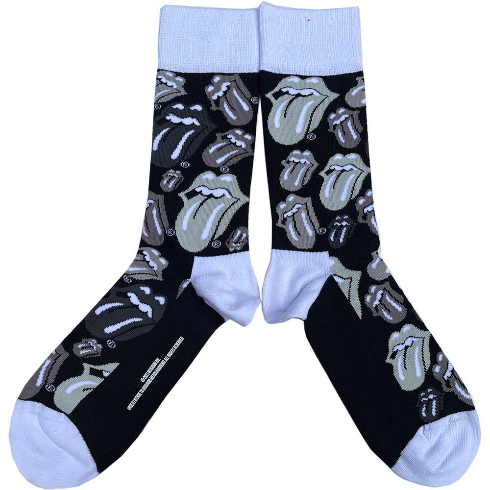 The Rolling Stones Unisex Ankle Socks: Classic Tongue (UK Size 7 - 11) Enkelsokken