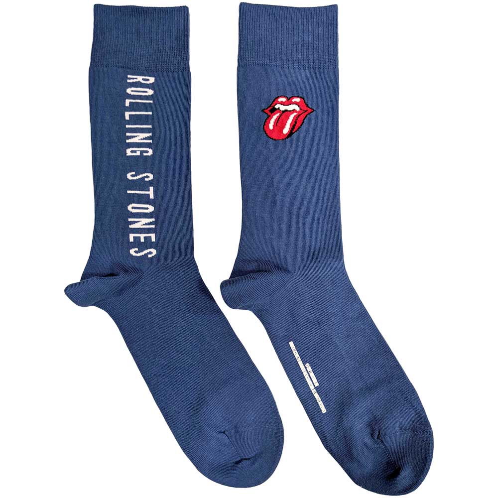 The Rolling Stones Unisex Ankle Socks: Vertical Tongue (UK Size 7 - 11) Enkelsokken