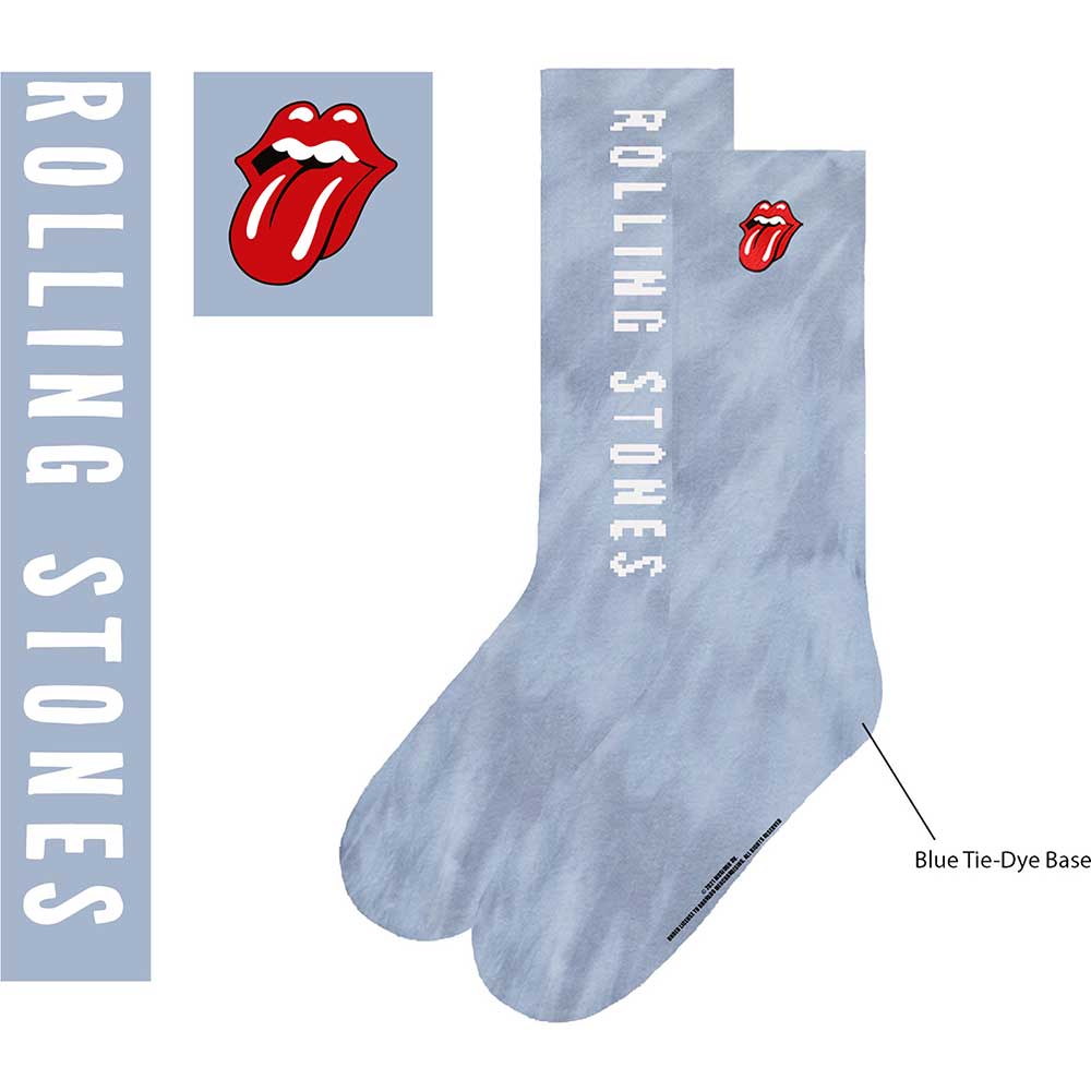 The Rolling Stones Unisex Ankle Socks: Vertical Tongue (UK Size 7 - 11) Enkelsokken