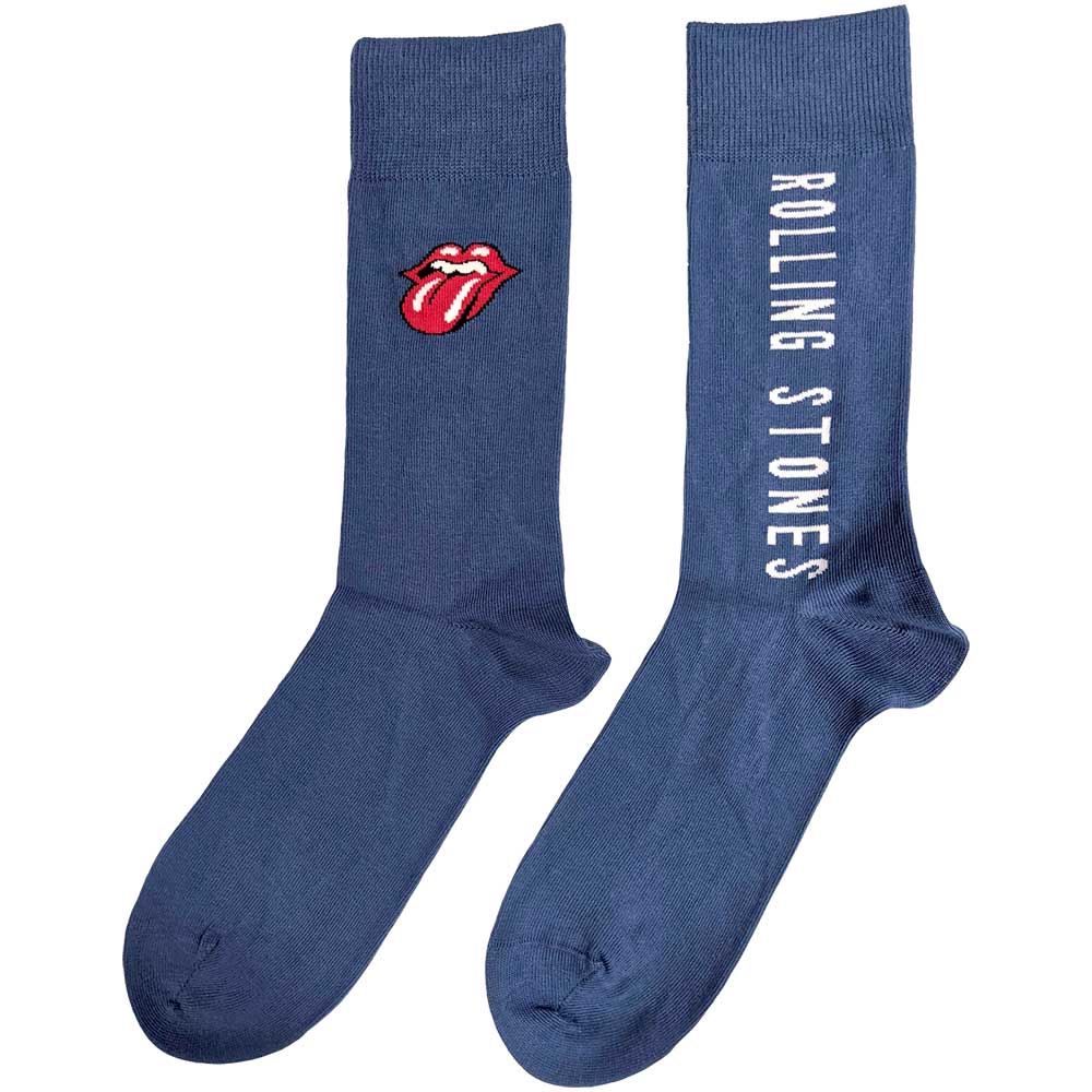 The Rolling Stones Unisex Ankle Socks: Vertical Tongue (UK Size 7 - 11) Enkelsokken