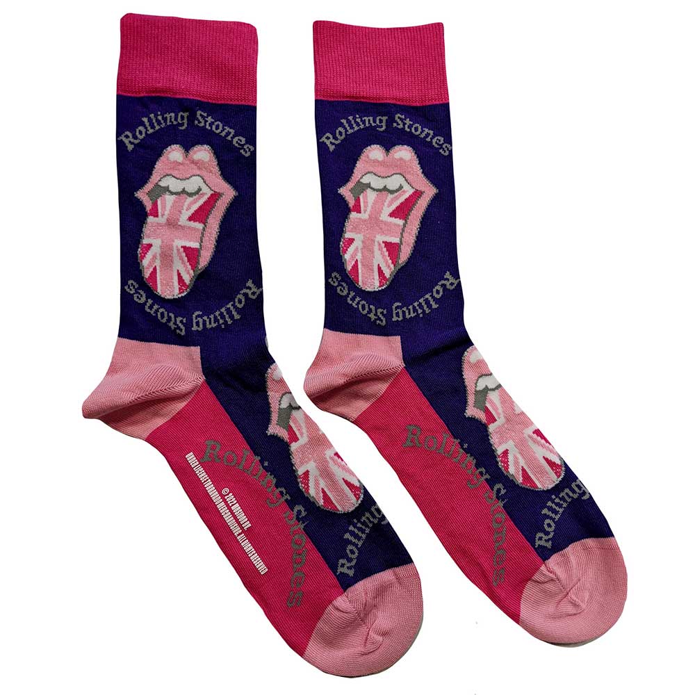 The Rolling Stones Unisex Ankle Socks: UK Tongue (UK Size 7 - 11) Enkelsokken