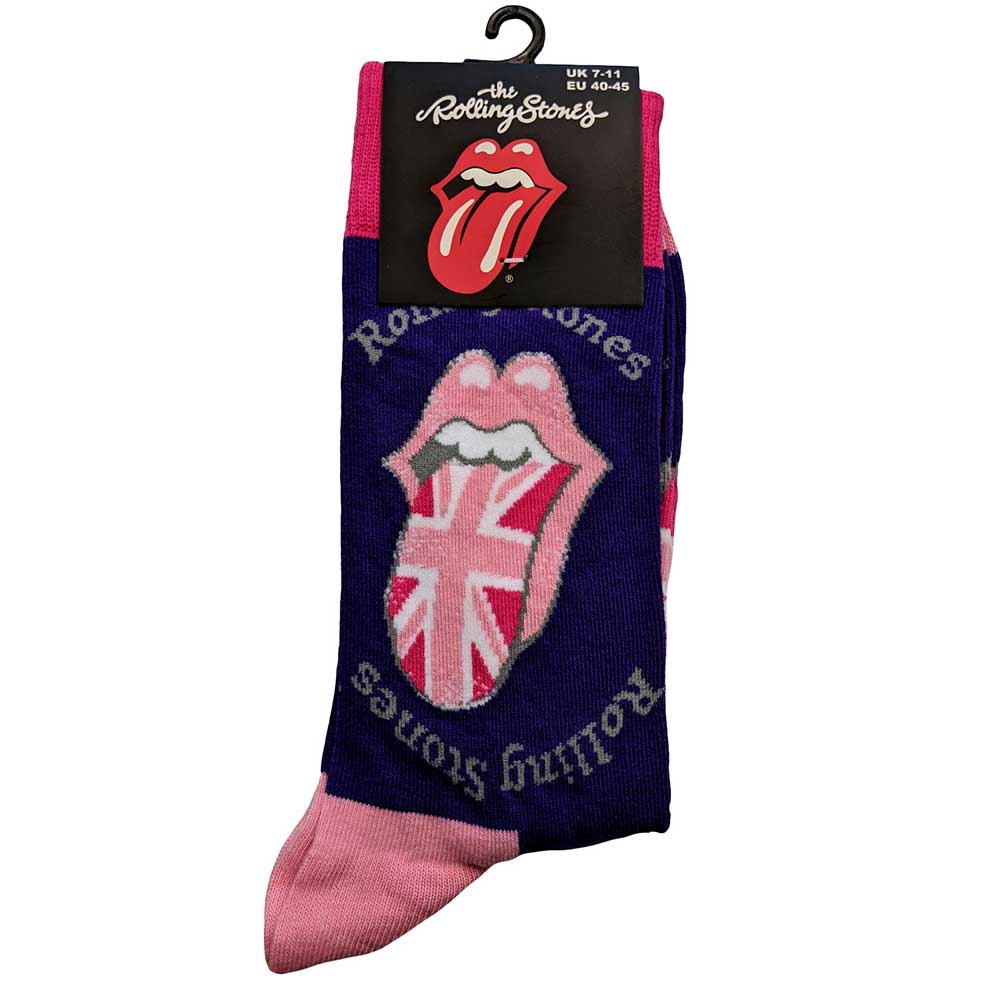 The Rolling Stones Unisex Ankle Socks: UK Tongue (UK Size 7 - 11) Enkelsokken