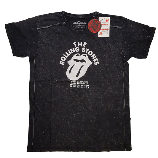 The Rolling Stones Unisex T-Shirt: NYC '75 (Wash Collection) T-Shirt