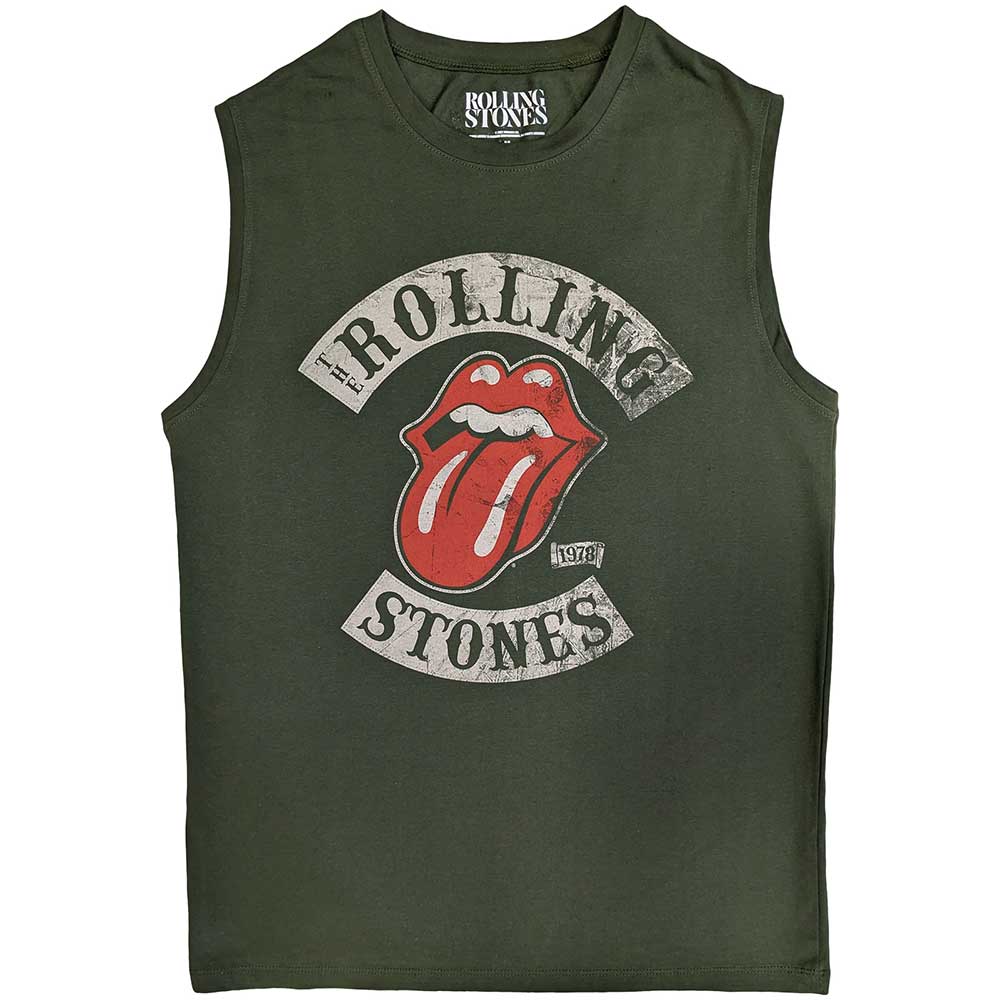 The Rolling Stones Unisex Tank T-Shirt: Tour 78 Tank T-Shirt