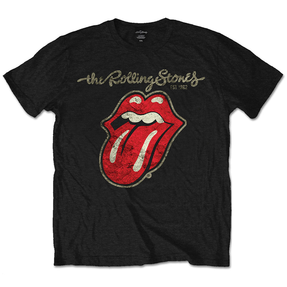 The Rolling Stones Unisex T-Shirt: Plastered Tongue T-Shirt