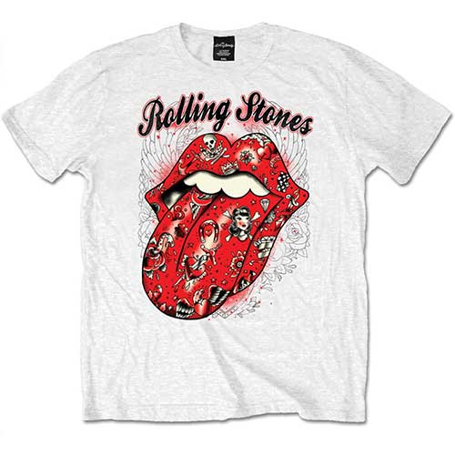 The Rolling Stones Unisex T-Shirt: Tattoo Flash T-Shirt