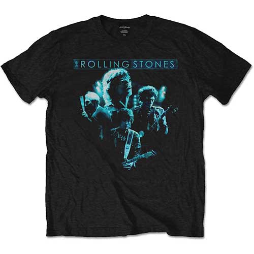 The Rolling Stones Unisex T-Shirt: Band Glow T-Shirt