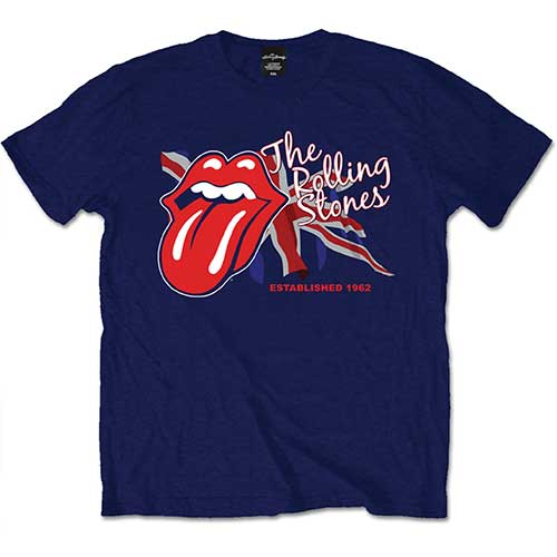 The Rolling Stones Unisex T-Shirt: Lick the Flag T-Shirt