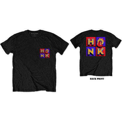 The Rolling Stones Unisex T-Shirt: Honk Album F&B (Back Print) T-Shirt