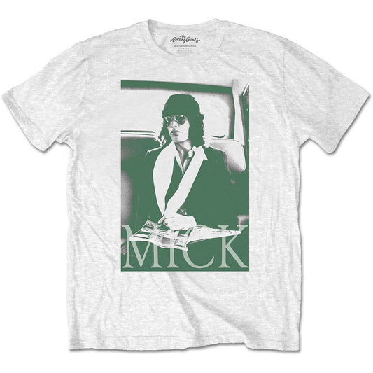 The Rolling Stones Unisex T-Shirt: Mick Photo Version 1 T-Shirt