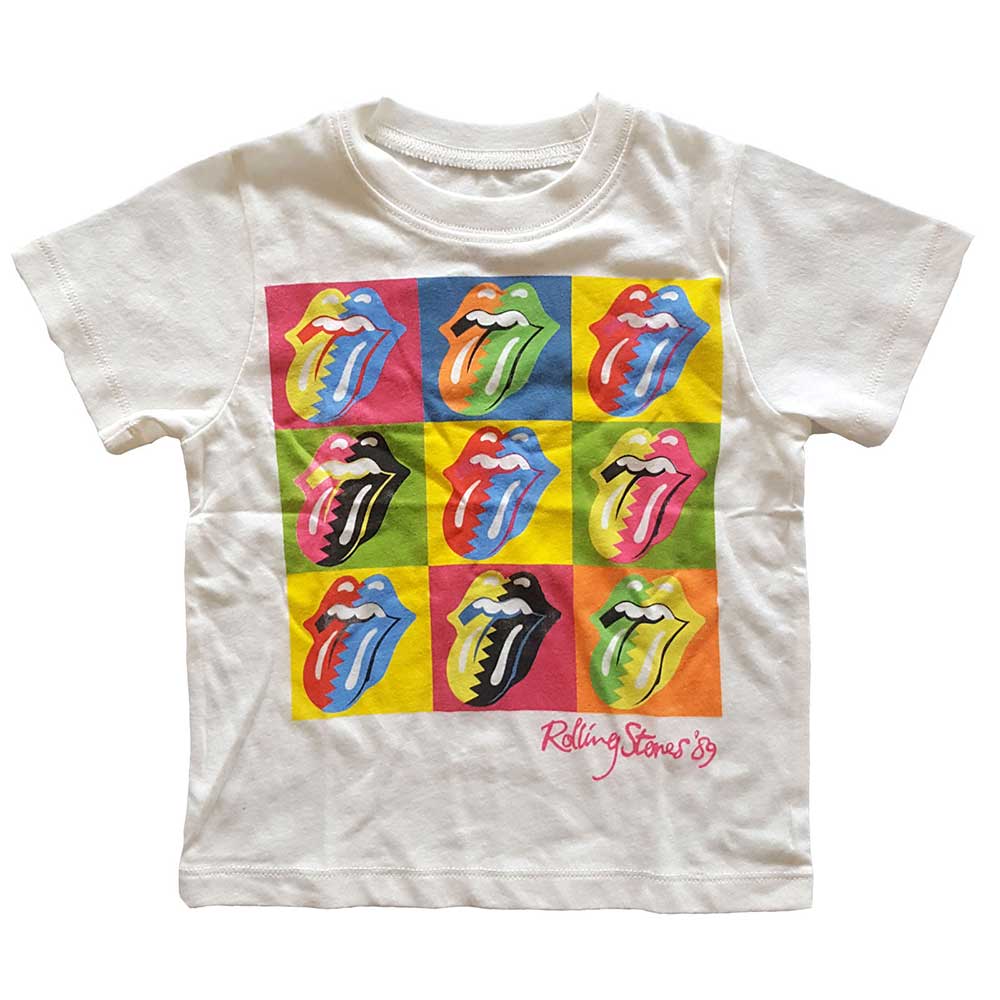 The Rolling Stones Kids Toddler T-Shirt: Two-Tone Tongues Toddler T-Shirt