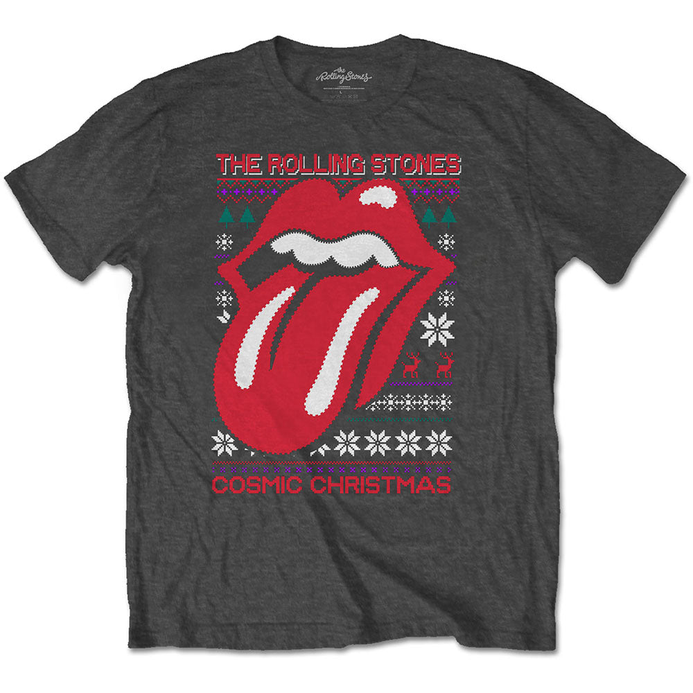 The Rolling Stones Unisex T-Shirt: Cosmic Christmas T-Shirt