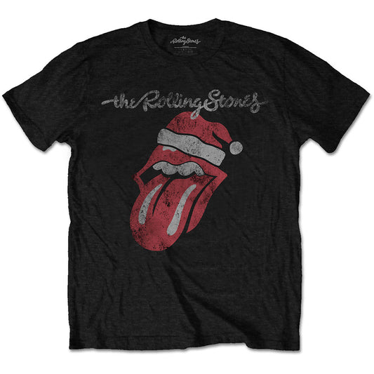 The Rolling Stones Unisex T-Shirt: Santa Lick T-Shirt