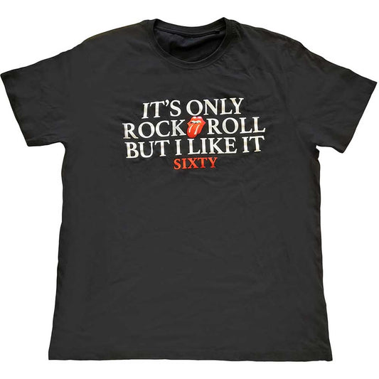 The Rolling Stones Unisex T-Shirt: Sixty It's only R&R but I like it (Foiled) T-Shirt