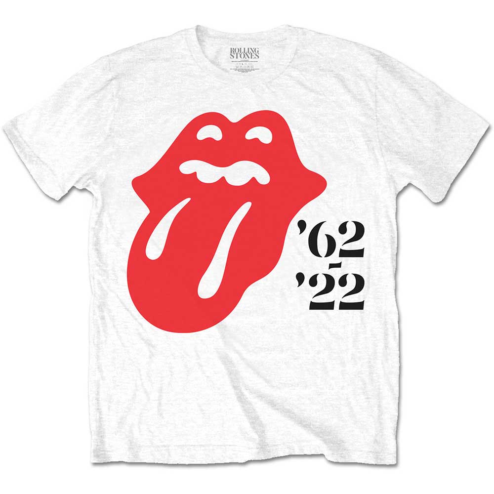 The Rolling Stones Unisex T-Shirt: Sixty '62 - '22 T-Shirt