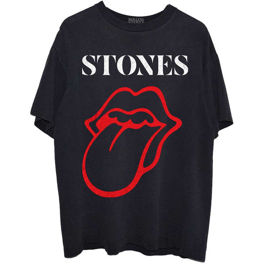 The Rolling Stones Unisex T-Shirt: Sixty Classic Vintage Tongue T-Shirt