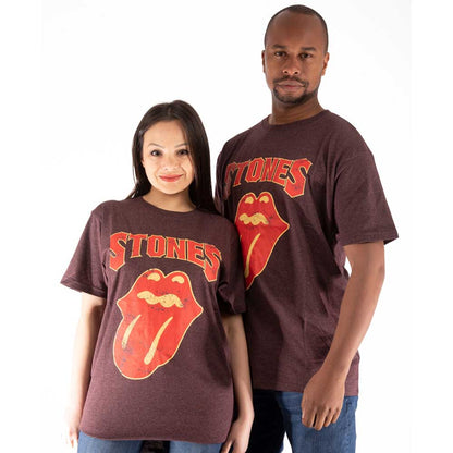 The Rolling Stones Unisex T-Shirt: Gothic Text T-Shirt