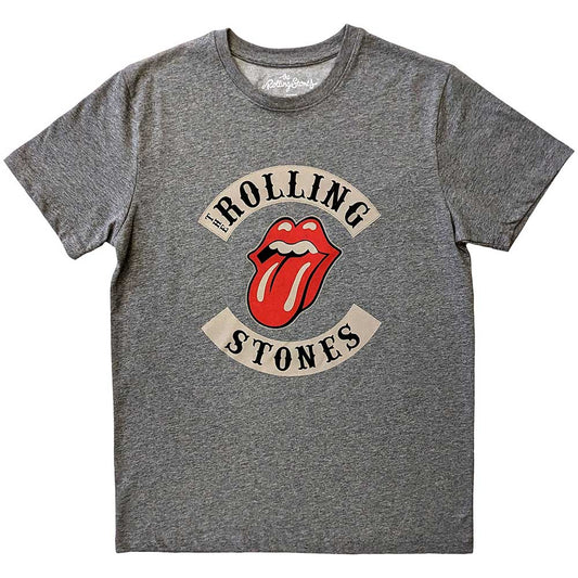 The Rolling Stones Unisex T-Shirt: Biker Tongue T-Shirt