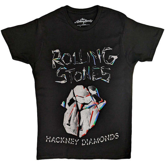 Een foto van een T-Shirt van The Rolling Stones.