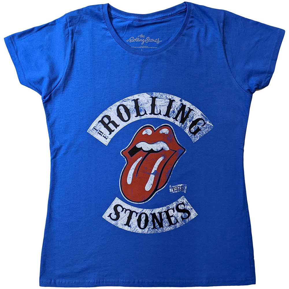 The Rolling Stones Ladies T-Shirt: Tour '78 T-Shirt