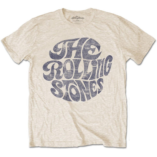 The Rolling Stones Unisex T-Shirt: Vintage 1970s Logo T-Shirt